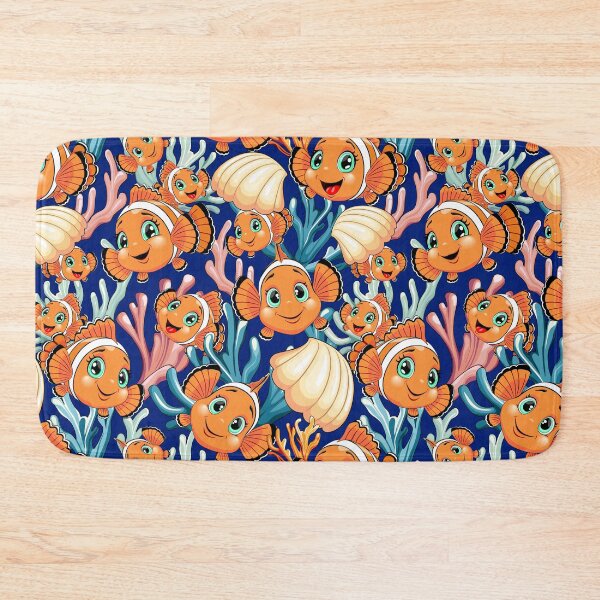 Item preview, Clown fish Cartoon cute Family Underwater designed and sold by BluedarkArt.