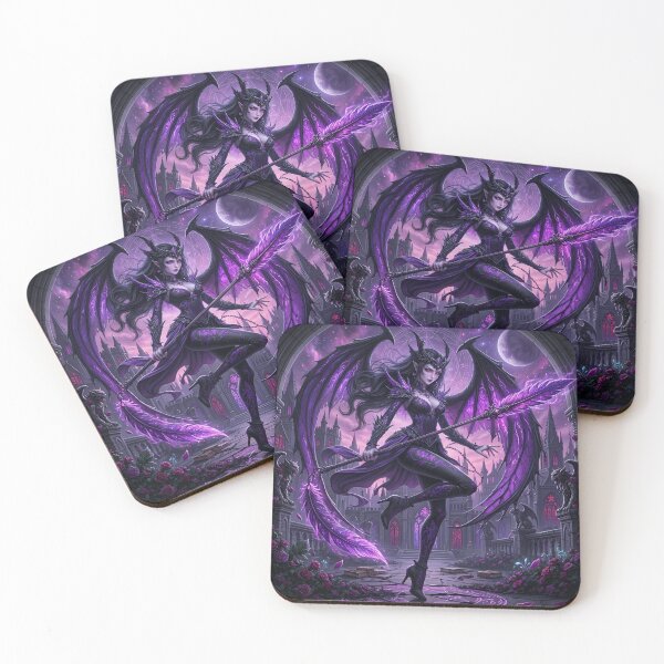 Item preview, Cute Succubus Queen - Dark Gothic Fantasy Art designed and sold by Lucid Dream Pixel.