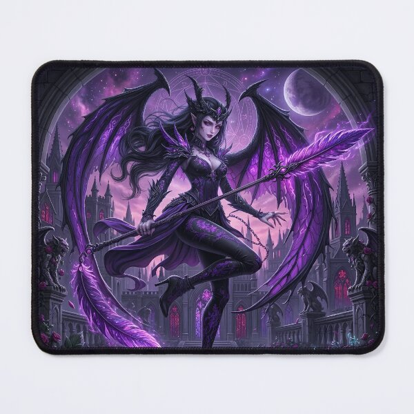 Item preview, Cute Succubus Queen - Dark Gothic Fantasy Art designed and sold by Lucid Dream Pixel.