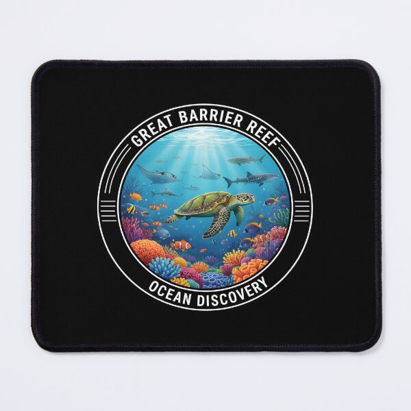 Item preview, Great Barrier Reef Ocean Discovery | Australia Diving Coral Reef Underwater Travel Design designed and sold by Axivra.