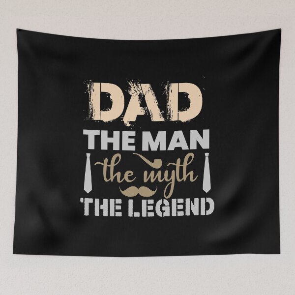Item preview, Dad the Man the Myth the Legend designed and sold by Designdos.