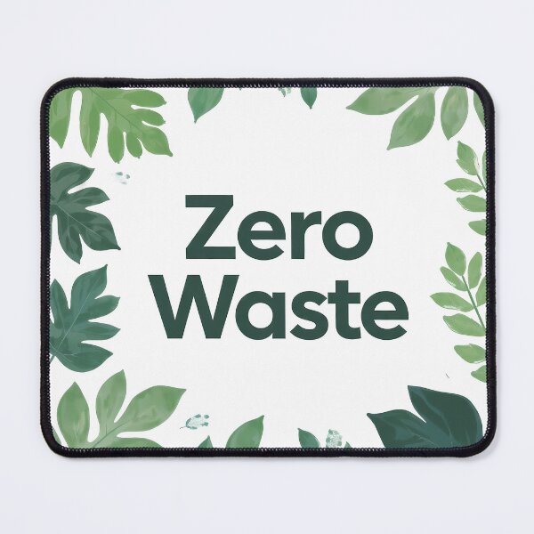 Item preview, Zero Waste Print — Eco Friendly Sustainable Living Art designed and sold by OzzFrequency.