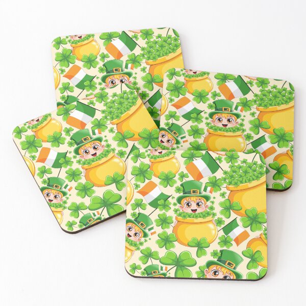 Item preview, St Patrick Leprechaun Happy Character designed and sold by BluedarkArt.