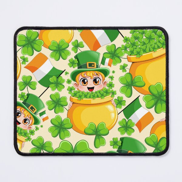 Item preview, St Patrick Leprechaun Happy Character designed and sold by BluedarkArt.