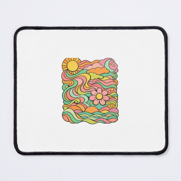 Item preview, 70s Psychedelic Flow Poster designed and sold by Le Grand Requin.