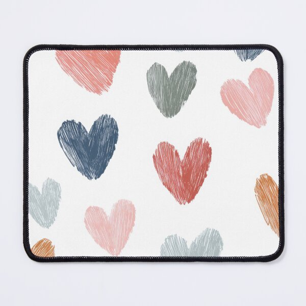 Item preview, Colorful hearts on white background designed and sold by anytka.