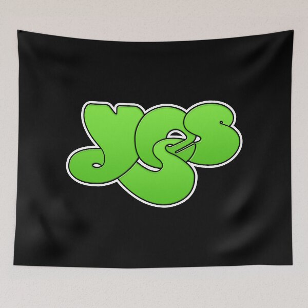 Item preview, Yes designed and sold by Lonesome Dog Art.