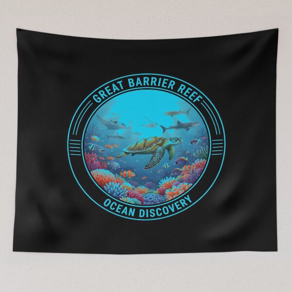 Item preview, Great Barrier Reef Ocean Discovery | Australia Queensland Coral Reef Diving Travel designed and sold by Axivra.