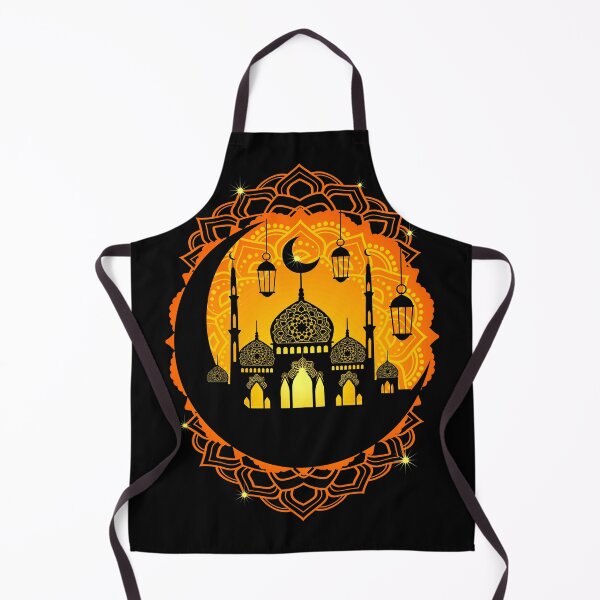 Item preview, Ramadan Mubarak Mecca Mosque and Crescent Moon designed and sold by BluedarkArt.