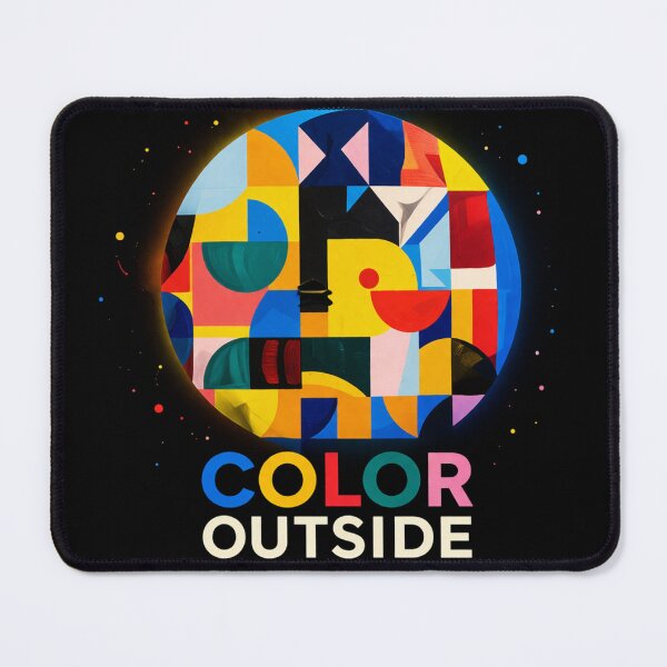Item preview, Color Outside The Lines Creative Abstract Art Design designed and sold by AbstractAuraArt.
