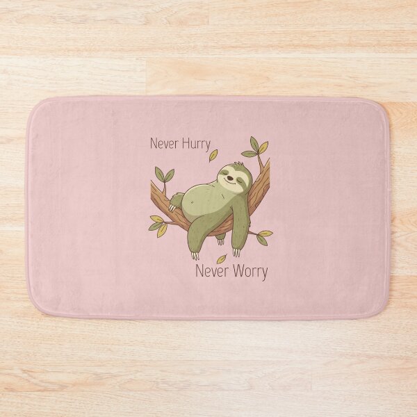 Item preview, Never Hurry Never Worry designed and sold by Morles.