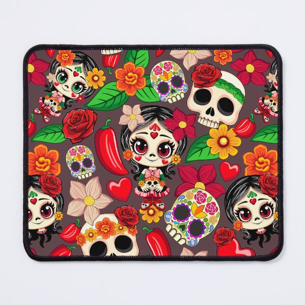 Item preview, Calavera Cute Calaverita and Sugar Skulls designed and sold by BluedarkArt.