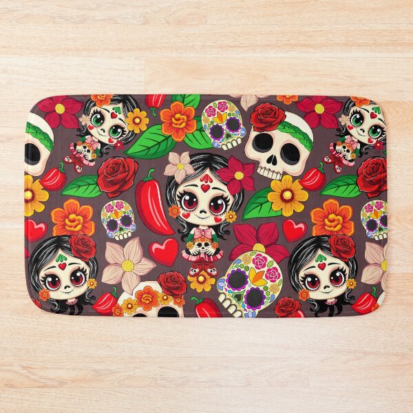 Item preview, Calavera Cute Calaverita and Sugar Skulls designed and sold by BluedarkArt.