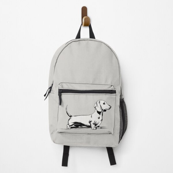 Item preview, Dachshund stands on a plain surface designed and sold by anytka.