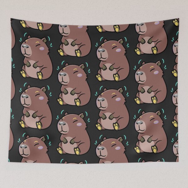 Item preview, Capy Knows Best - Wise Plum Capybara designed and sold by AdriqnArt.