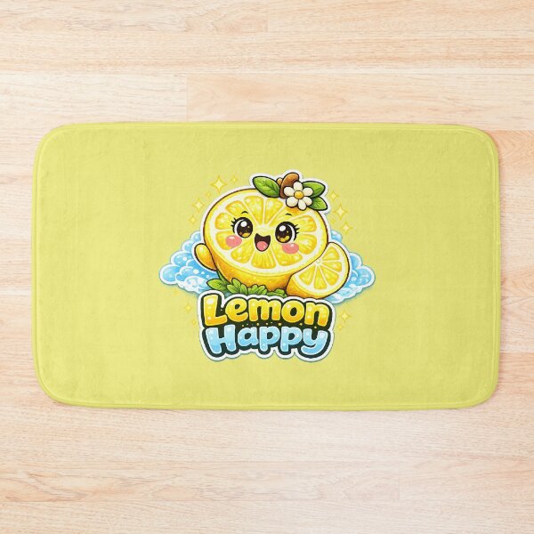 Item preview, Happy Lemon – Happy Kawaii Lemon | Cute Happy Lemon Kawaii Design designed and sold by apanoracar.