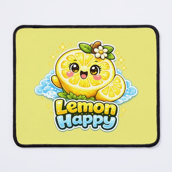 Item preview, Happy Lemon – Happy Kawaii Lemon | Cute Happy Lemon Kawaii Design designed and sold by apanoracar.