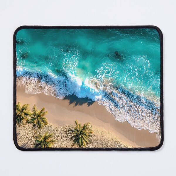 Item preview, Tropical Paradise Aerial Beach Banner designed and sold by chase-thewave.