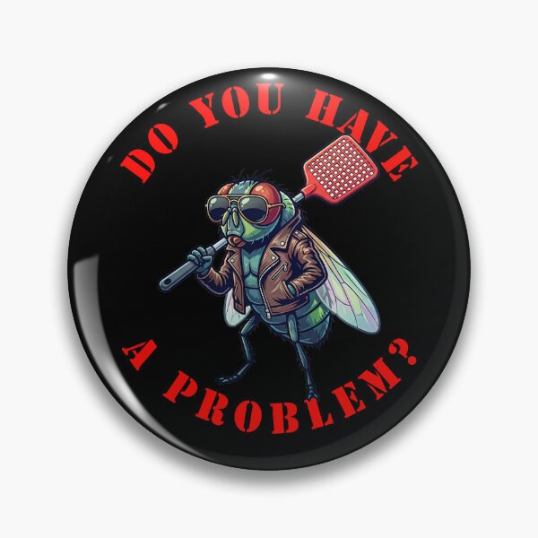 Item preview, Fly with fly swatter designed and sold by ReneMM.