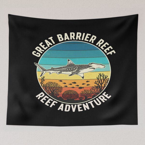 Item preview, Great Barrier Reef Adventure | Australia Queensland Coral Reef Diving Ocean Travel Design designed and sold by Axivra.