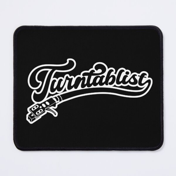 Item preview, Turntablist logo with turntable tonearm designed and sold by MindTrend.