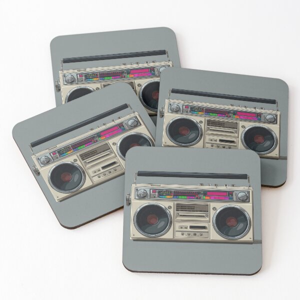 Item preview, Colorful vintage boombox designed and sold by anytka.