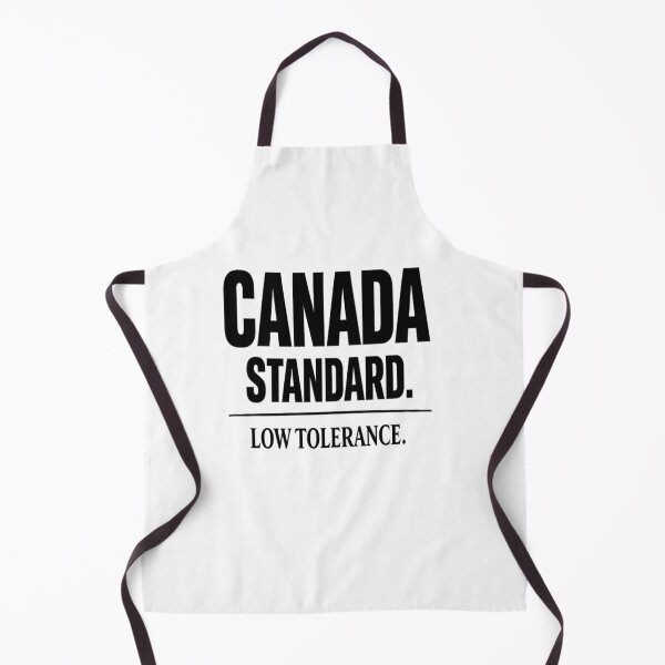 Item preview, CANADA STANDARD. LOW TOLERANCE. Shirt – Premium Canadian Typography designed and sold by POD DYNASTY.