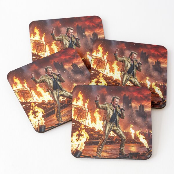 Item preview, Johnny Hallyday, the Rock Legend designed and sold by CAUSANOSTAL.