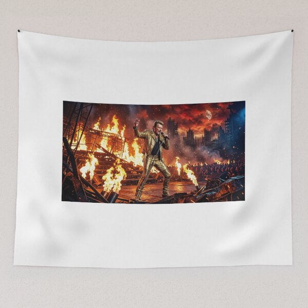 Item preview, Johnny Hallyday, the Rock Legend designed and sold by CAUSANOSTAL.