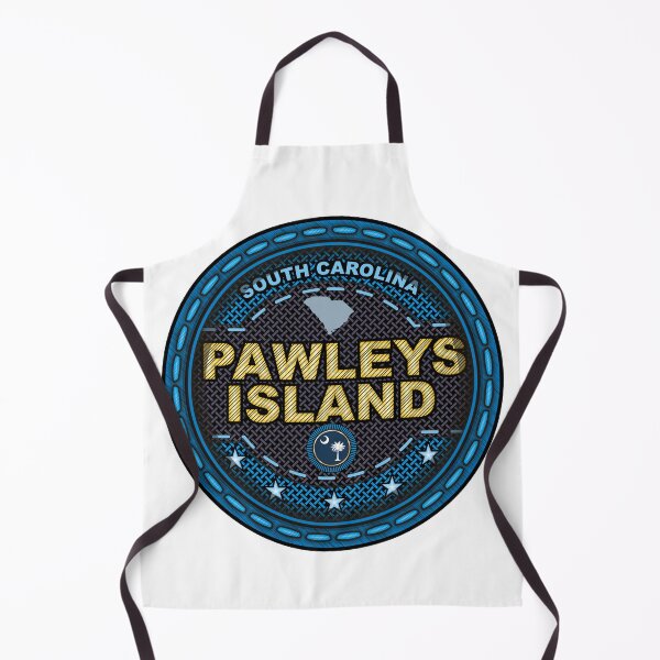 Item preview, Pawleys Island South Carolina stitching effect blue designed and sold by studioss76.
