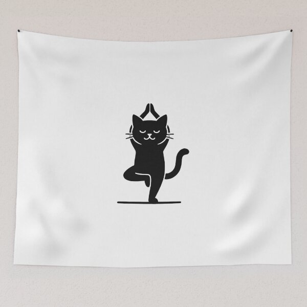 Item preview, Yoga Cat pose designed and sold by HYPNK.