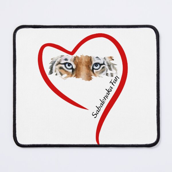 Item preview, Tiger Looking in a Heart Shape. Sabalenka Fan. Gift for Sabalenka Fan, Gift for a Tennis Lover designed and sold by ShrimpAndGrits.