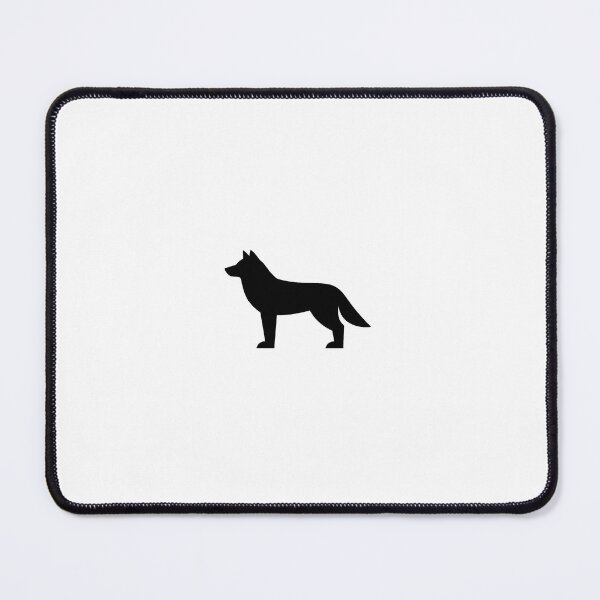 Item preview, Minimal Wolf Profile Silhouette designed and sold by Le Grand Requin.