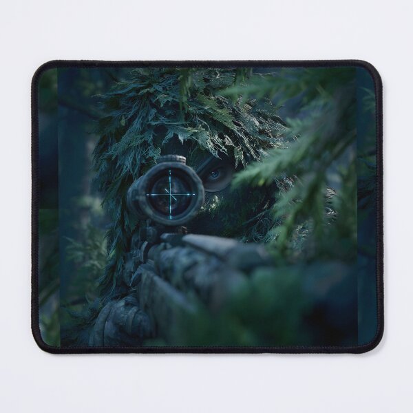 Item preview, Stealth Forest Sniper in Ghillie Suit Aiming designed and sold by MouradStudio.