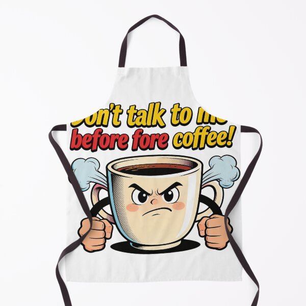 Item preview, Angry Coffee Cup - Don't Talk To Me Before Coffee designed and sold by LowBattery Social Club.