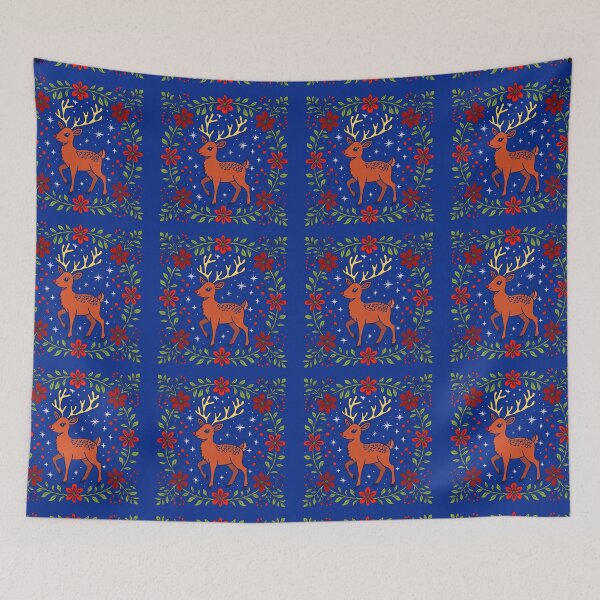 Item preview, Red Nosed Reindeer - Single designed and sold by Leslie Montgomery Art.