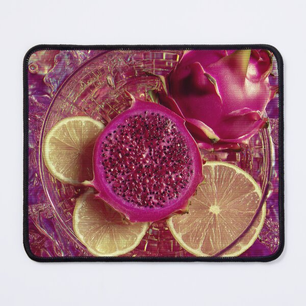 Item preview, Psychedelic Dragon Fruit & Lemon Still Life designed and sold by EK-World.