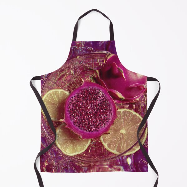 Item preview, Psychedelic Dragon Fruit & Lemon Still Life designed and sold by EK-World.