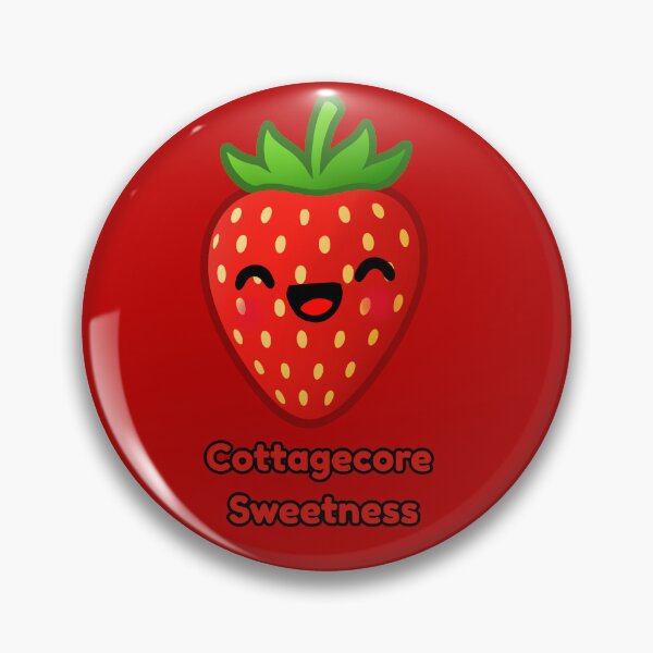 Item preview, Cottagecore Sweetness Cute Strawberry - Kawaii Aesthetic designed and sold by AlexAnewArt.