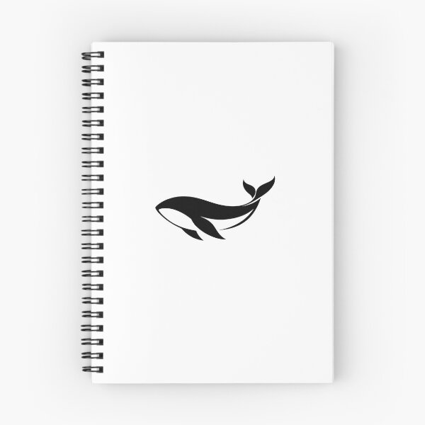Item preview, Minimal Abstract Whale Silhouette designed and sold by Le Grand Requin.