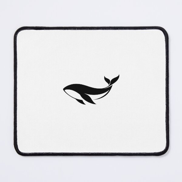 Item preview, Minimal Abstract Whale Silhouette designed and sold by Le Grand Requin.