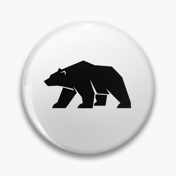 Item preview, Minimal Geometric Bear Silhouette designed and sold by Le Grand Requin.