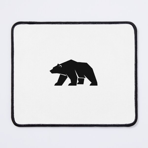 Item preview, Minimal Geometric Bear Silhouette designed and sold by Le Grand Requin.