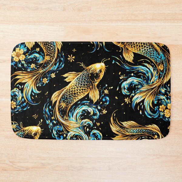 Item preview, Golden Koi Serenity Pattern designed and sold by aminz4.