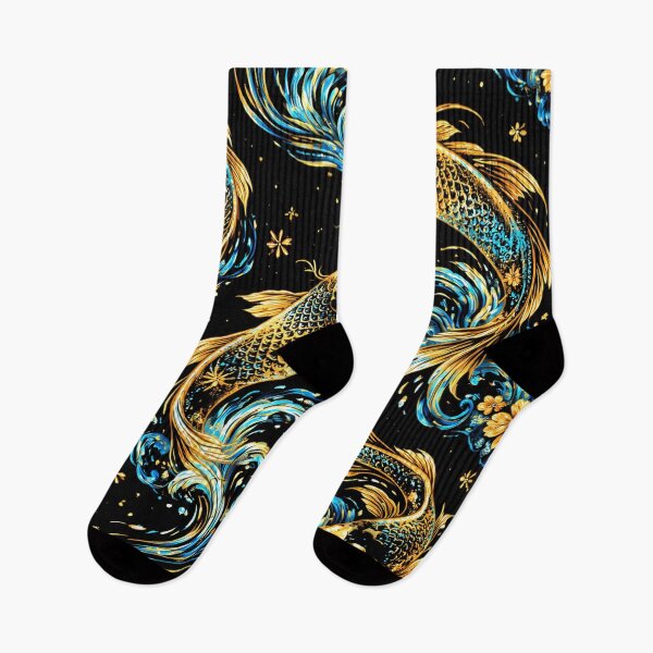 Item preview, Golden Koi Serenity Pattern designed and sold by aminz4.