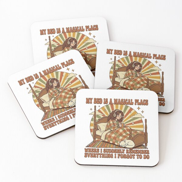Item preview, My Bed Is A Magical Place Forgotten Tasks Quote B designed and sold by Rex Vox.