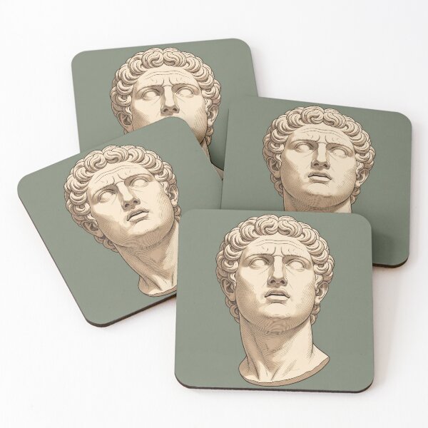 Item preview, Alexander the Great Bust – Ancient Greek Engraving Fine Art Print designed and sold by BestVarieties.