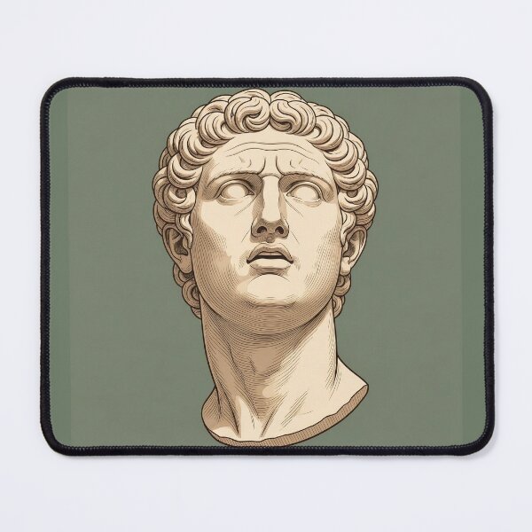 Item preview, Alexander the Great Bust – Ancient Greek Engraving Fine Art Print designed and sold by BestVarieties.