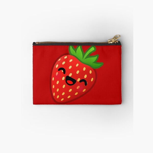 Item preview, Cute Kawaii Strawberry - Cozy Cottagecore Farming Art designed and sold by AlexAnewArt.