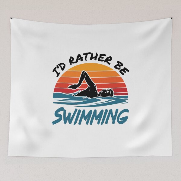 Item preview, I'd Rather Be Swimming designed and sold by jaygo.
